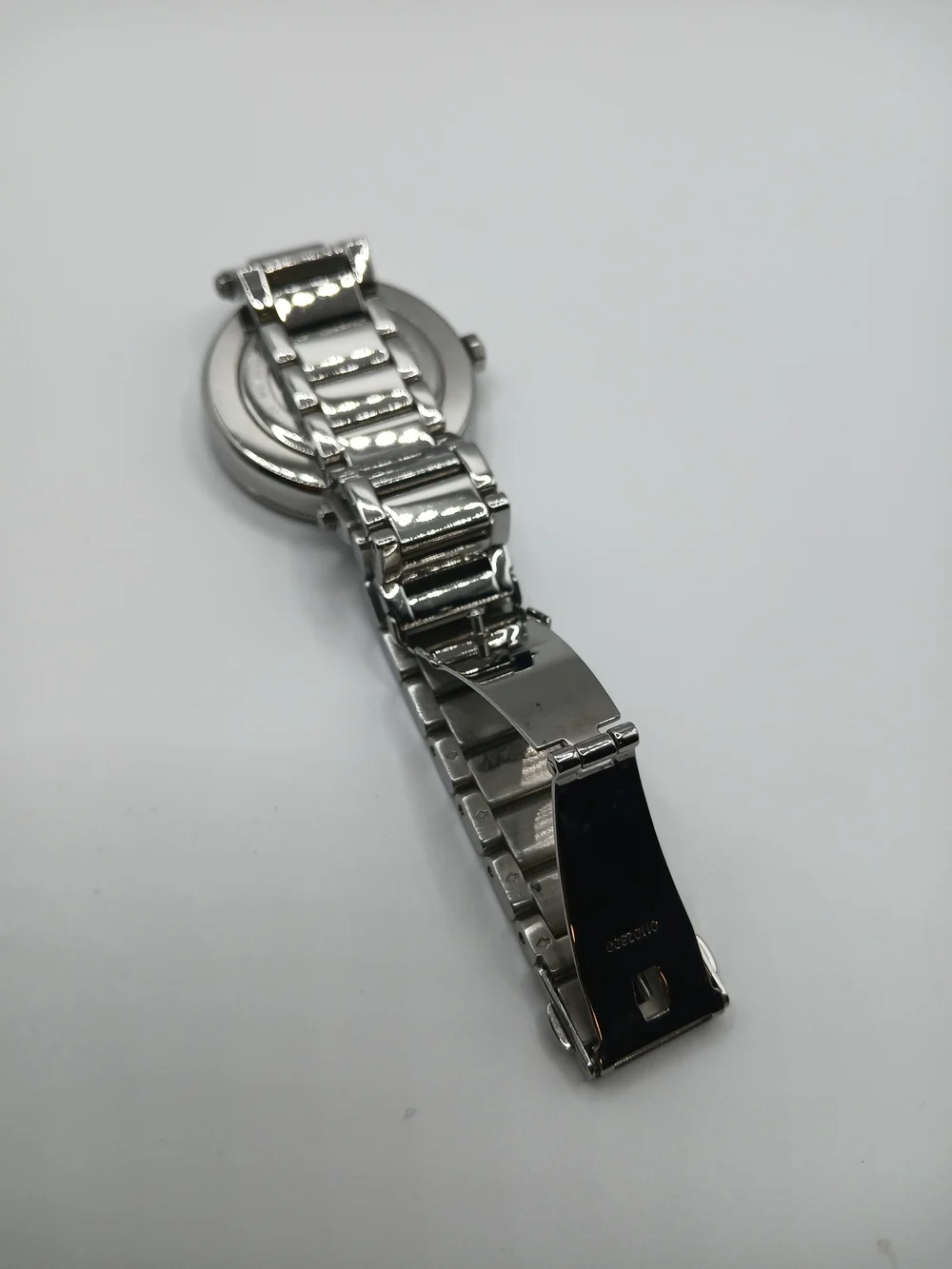 Michael‎ Kors MK6658 Parker Silver Logo Crystal-Trim Watch 33mm With BOX